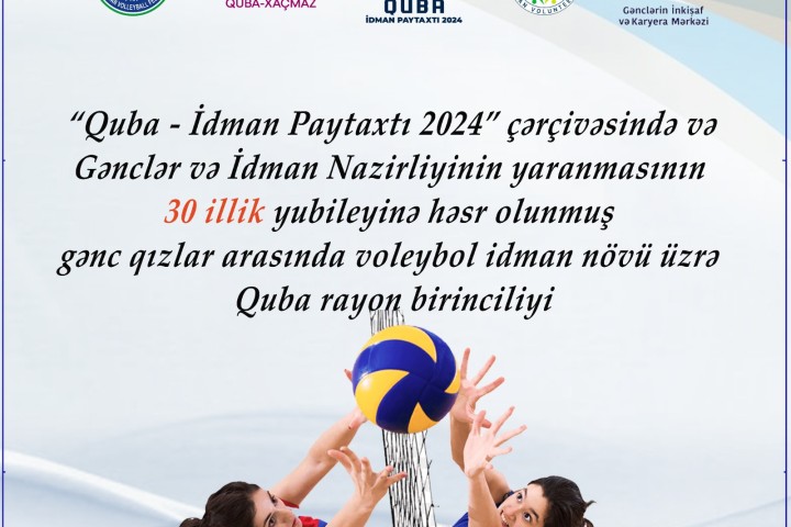 Gənc qızlar arasında voleybol üzrə rayon birinciliyi keçiriləcək