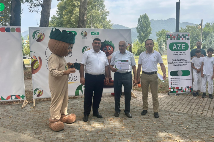 Qəbələdə yeniyetmə və gənclər  arasında idman festivalı keçirilib