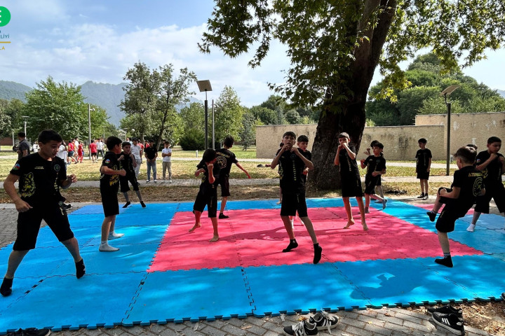 Qəbələdə yeniyetmə və gənclər  arasında idman festivalı keçirilib