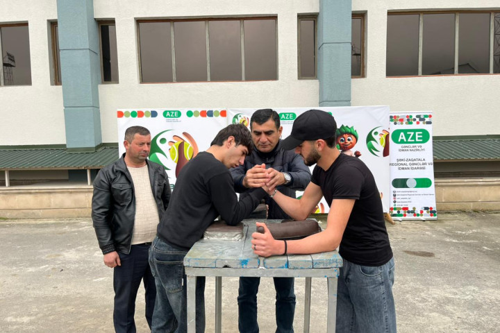 Yeniyetmə və gənclər arasında qol güləşi üzrə rayon turniri keçirilib