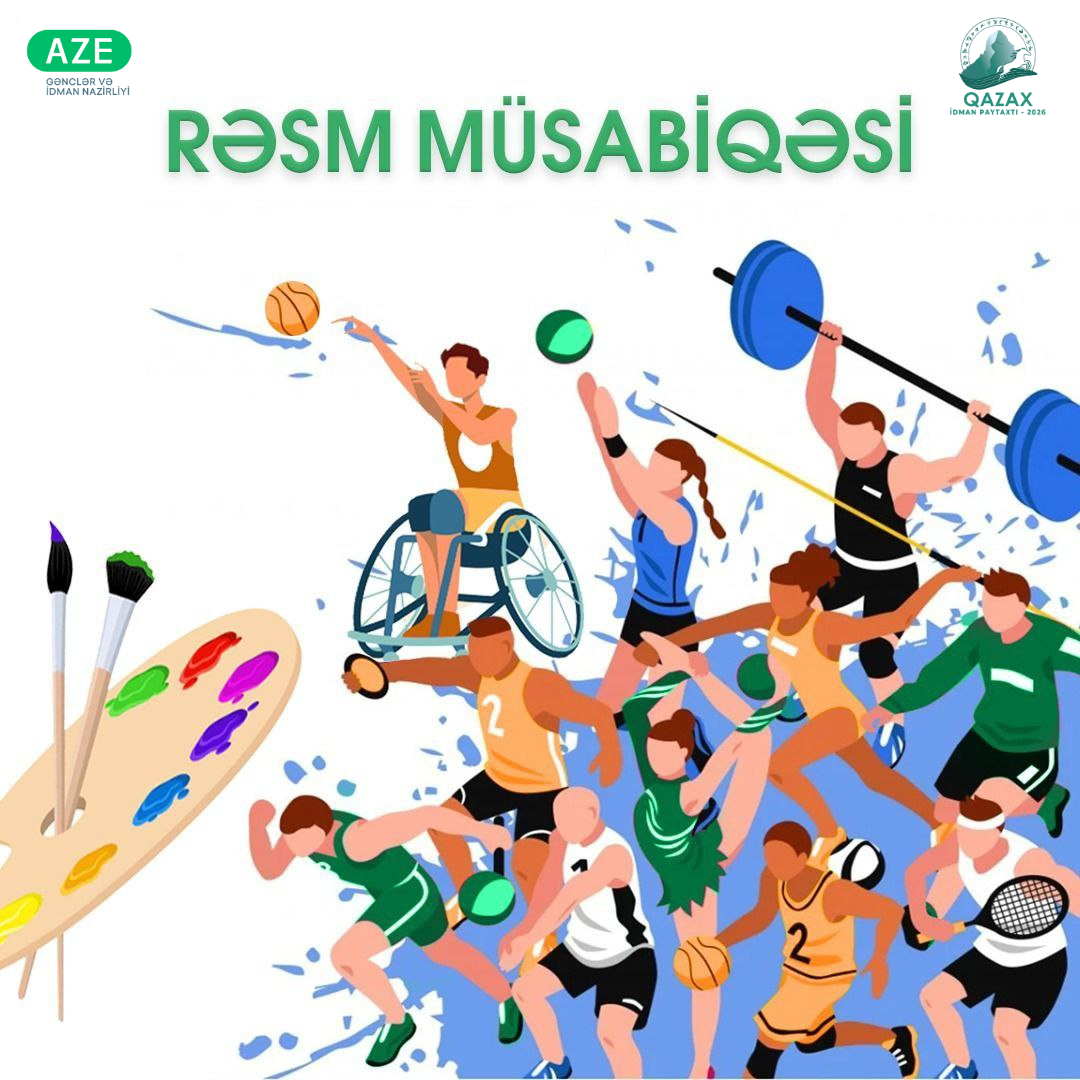 “Qazax – İdman Paytaxtı 2026” layihəsi çərçivəsində rəsm və əl işləri üzrə müsabiqəyə start verilib