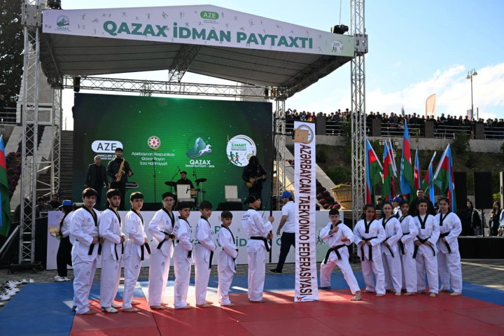 Qazax şəhərində idman paradı və “İdman Paytaxtı”nın açılış mərasimi keçirilib