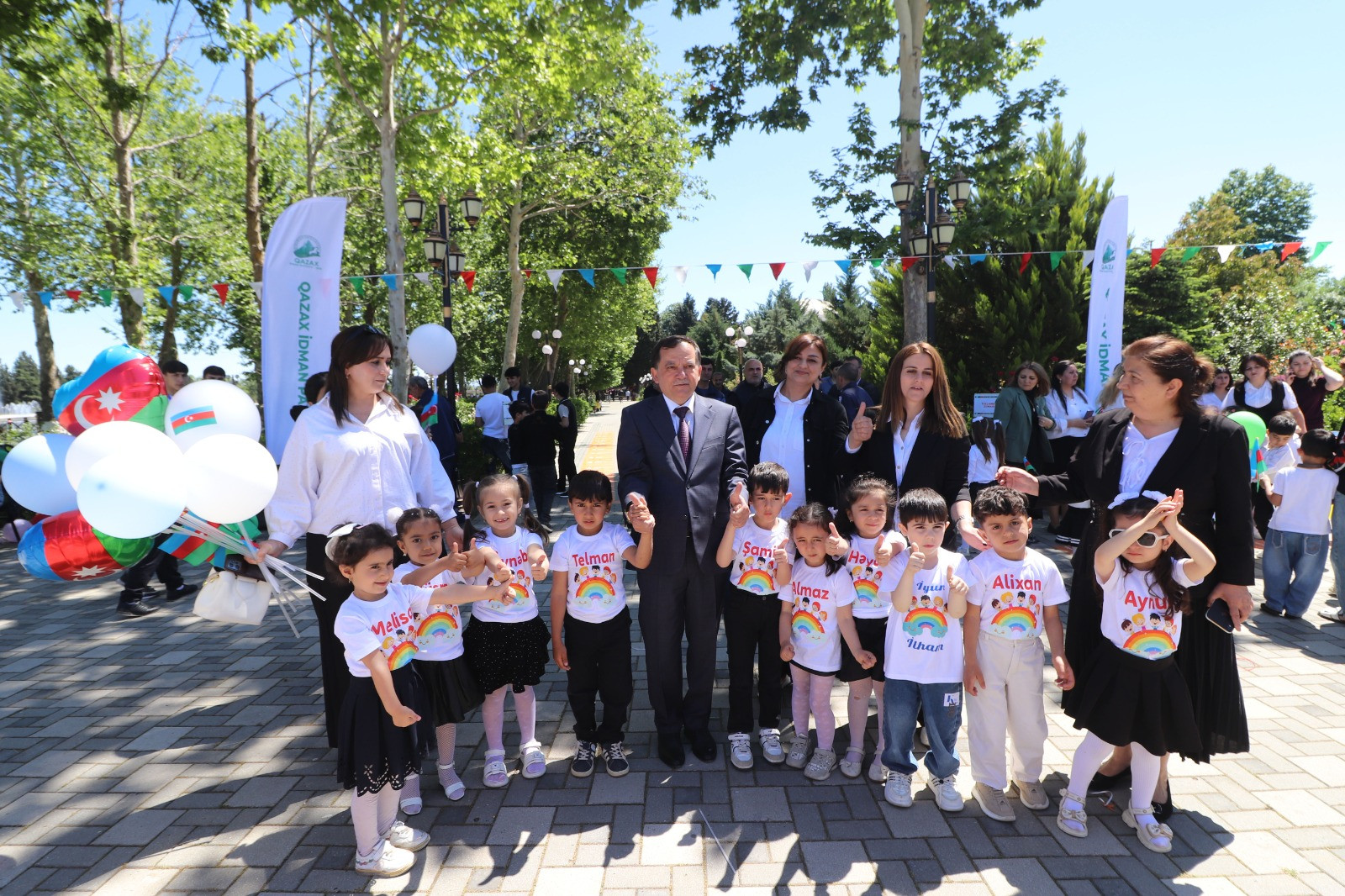 "İdman Paytaxtı" Qazax şəhərində Uşaqların Beynəlxalq Müdafiəsi Günü qeyd edilib