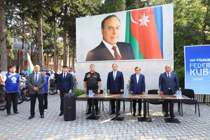 Velosiped idmanı üzrə Federasiya Kuboku yarışı keçirilib